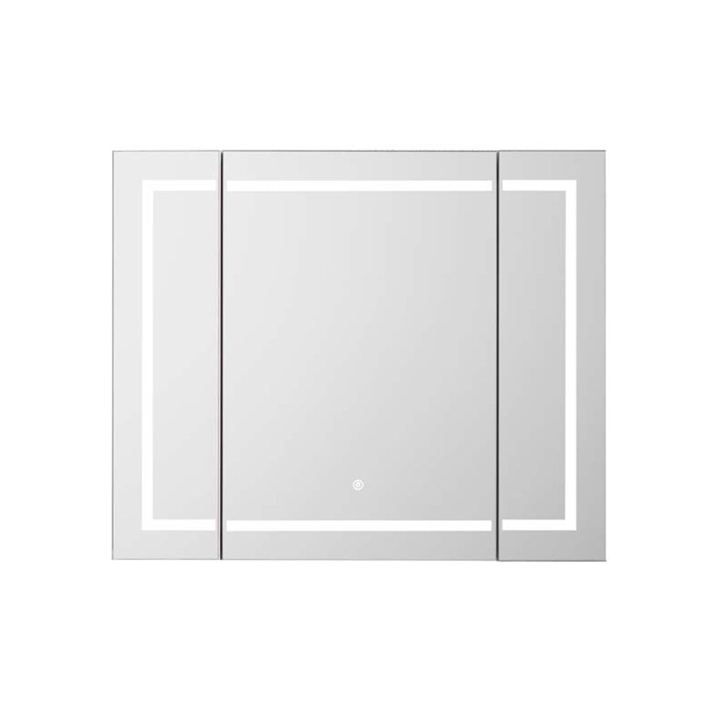 Aquadom Royale Plus 40x30 Inch LED Lighted Bathroom Medicine Cabinet - Modern Mirror Storage with Adjustable Shelves for Bathroom, Bedroom & Vanity Organization
