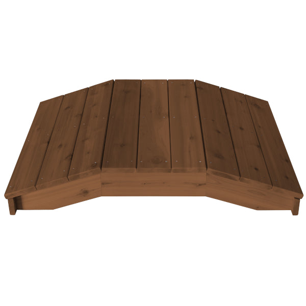 Standard Wooden Plank Bridge - Durable & Sturdy for Garden, Pond, or Landscape Decoration | Perfect for DIY Backyard Projects & Outdoor Decor