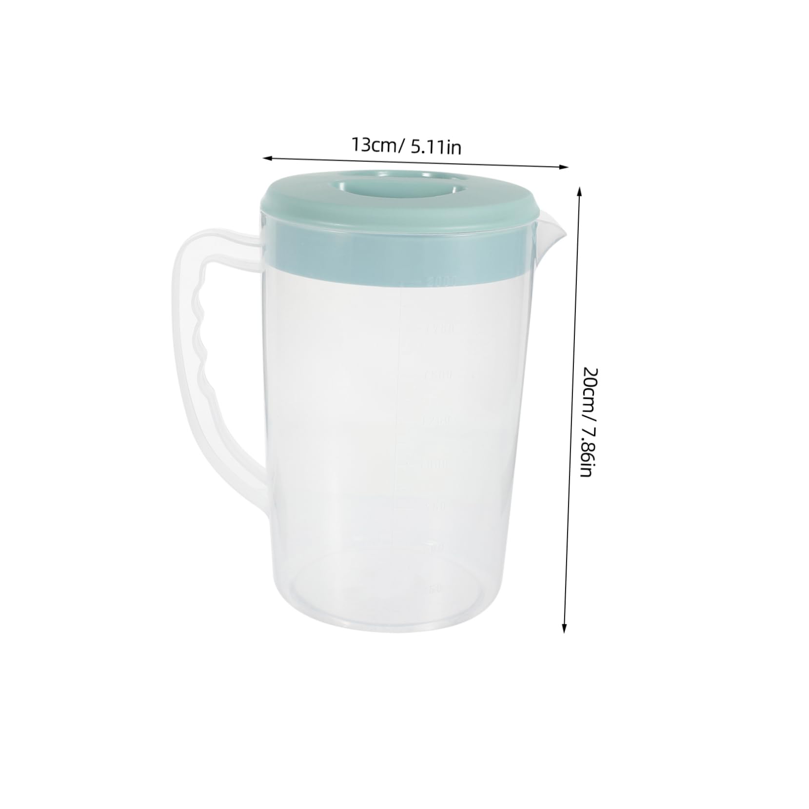 Cabilock Juice Pot Water Pitcher with Lid - Cold Beverage Kettle for Home, Office, and Outdoor Use