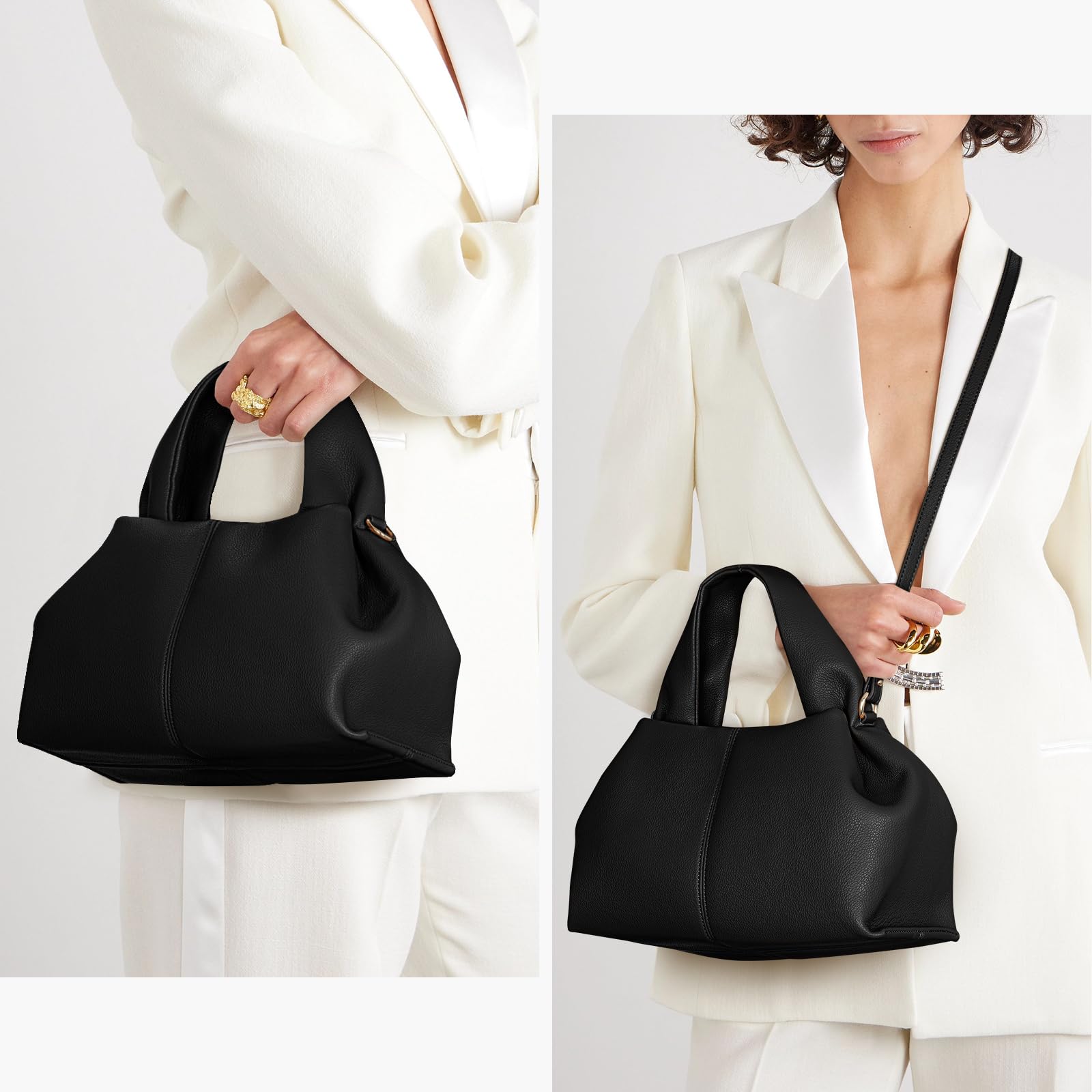 Stylish Women's Crossbody Bag - Fashionable Shoulder Purse & Chic Dumpling Cloud Satchel for Everyday Use, Work, Travel & Date Nights