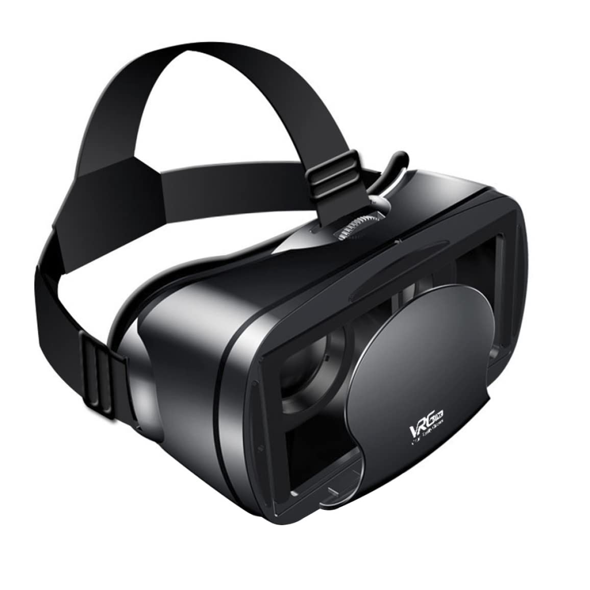 Lunes 3D VR Headset - Full Screen Virtual Reality Glasses for Smartphones 5-7 Inches | Immersive Movie Watching & Gaming Experience | Compatible with iPhone & Android Devices