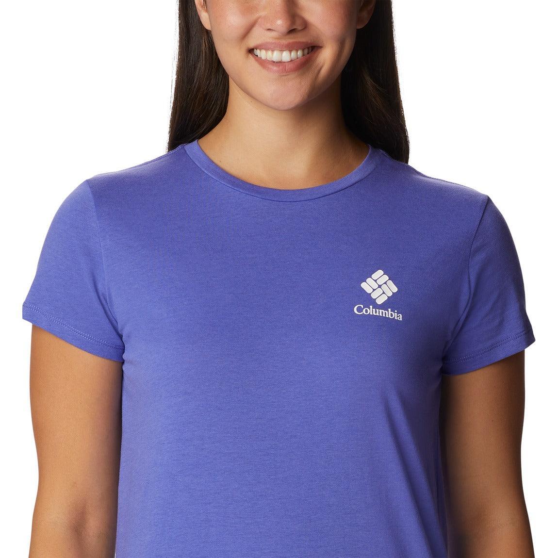 Columbia Women's Trek™ Short Sleeve Graphic T-Shirt - Comfortable Casual Wear for Hiking, Travel & Outdoor Adventures