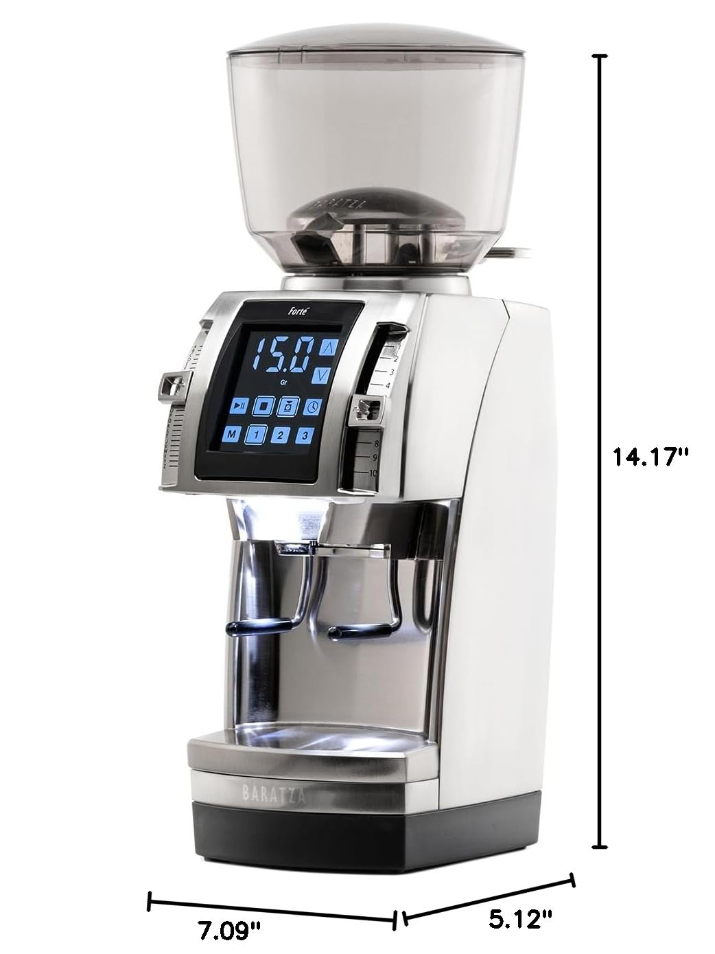 Baratza Forte AP All-Purpose Commercial Coffee Grinder with Ceramic Flat Burrs - Perfect for Espresso, Pour Over & French Press Brewing at Home or Cafe