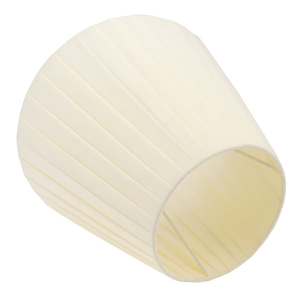 1pc Pleated Fabric Lampshade - DIY Creative Table Lamp Shade Accessory for Home Decor, Living Room, Bedroom & Office Lighting