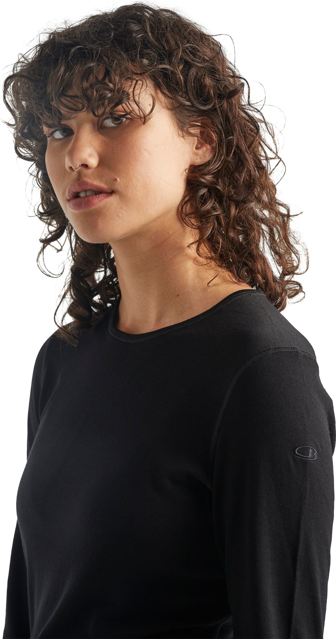 260 Tech Merino Long Sleeve Crewe Thermal Top for Women - Soft Wool Base Layer for Hiking, Skiing & Winter Outdoor Activities