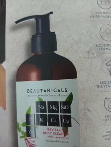 Beautanicals Revitalizing Body Cleanser - 300ml Pack | Hydrating & Nourishing Shower Gel for Dry Skin | Perfect for Daily Use & Spa Days
