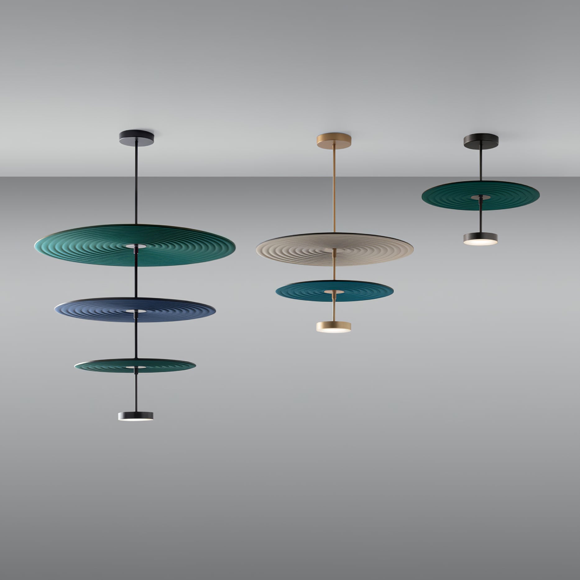 Modern Feel Pendant Lamp - Stylish Hanging Light Fixture for Living Room, Bedroom & Dining Room - Perfect for Home Decor and Ambient Lighting
