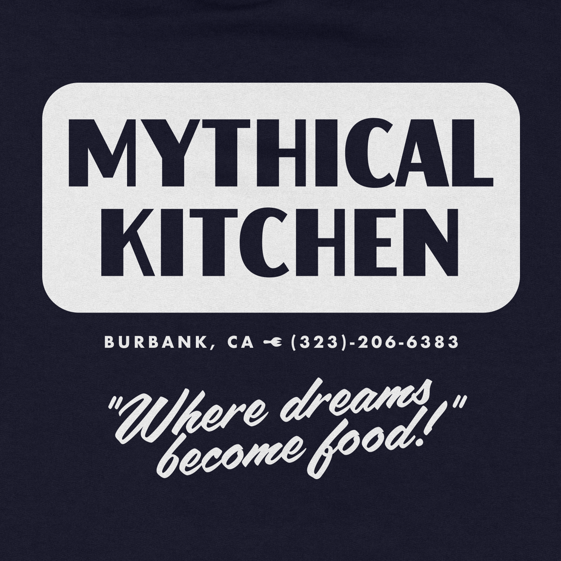 Mythical Kitchen Staff Hoodie - Unisex Cotton Blend Pullover for Chefs & Culinary Enthusiasts | Perfect for Cooking, Baking & Restaurant Work
