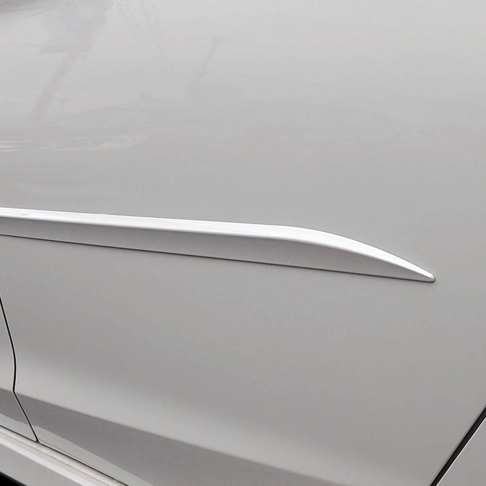 FE7-SON20 Custom Body Side Molding for Hyundai Sonata 2015-2019 - Machine Grey Pearl Metallic (S2C) | Perfect Fit Replacement Part for Enhanced Vehicle Protection & Style