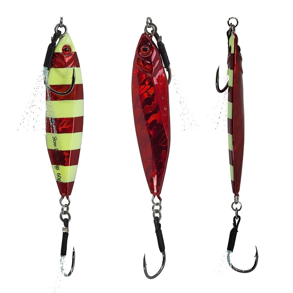 Premium Micro Jigs for Bass Fishing - High Performance Submission Fishing Assassin Lures for Freshwater & Saltwater (Great for Kayak Fishing & Ice Fishing)