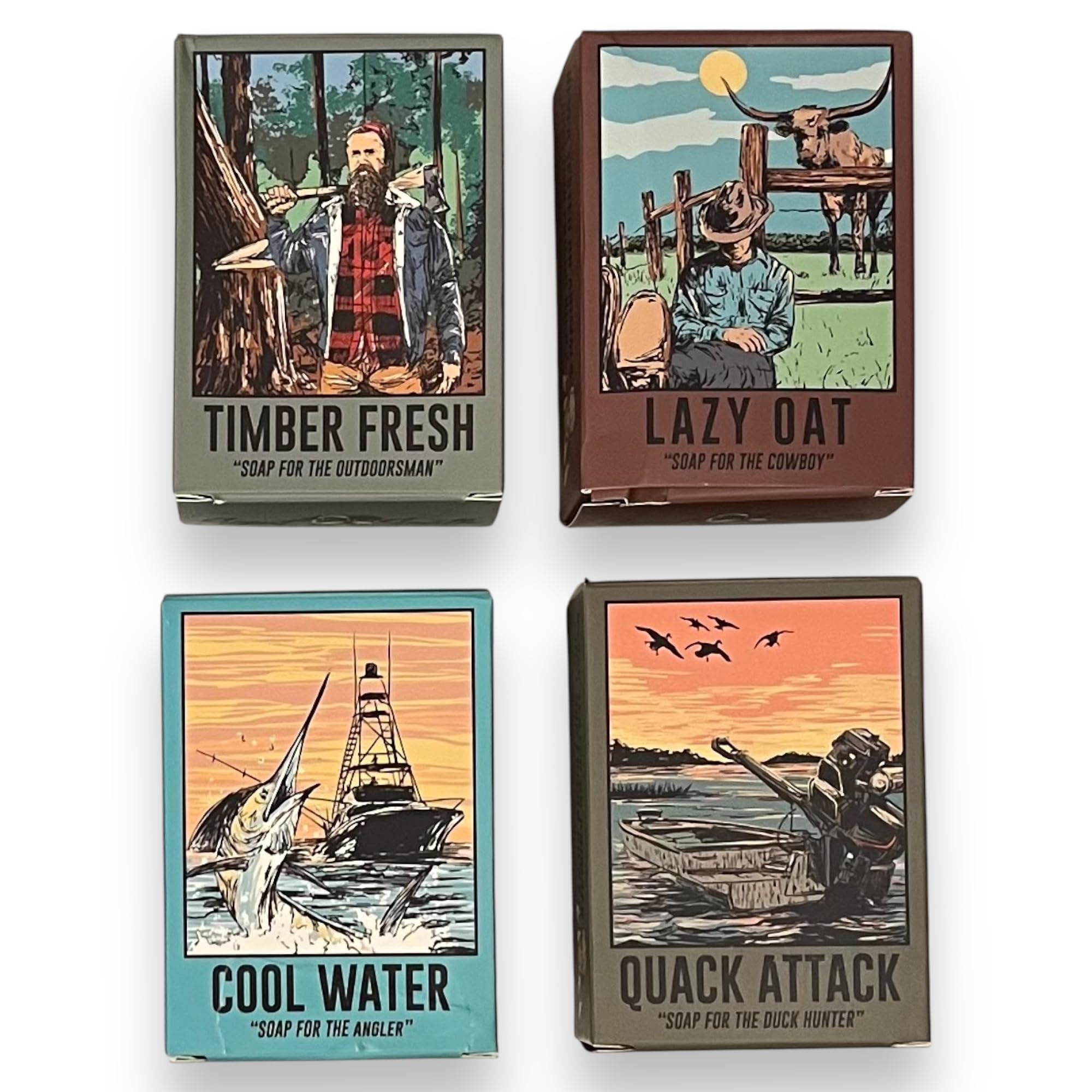 Cool Water Bar Soap for Anglers - Fresh Scent & Gentle Cleansing for Fishing & Outdoor Adventures