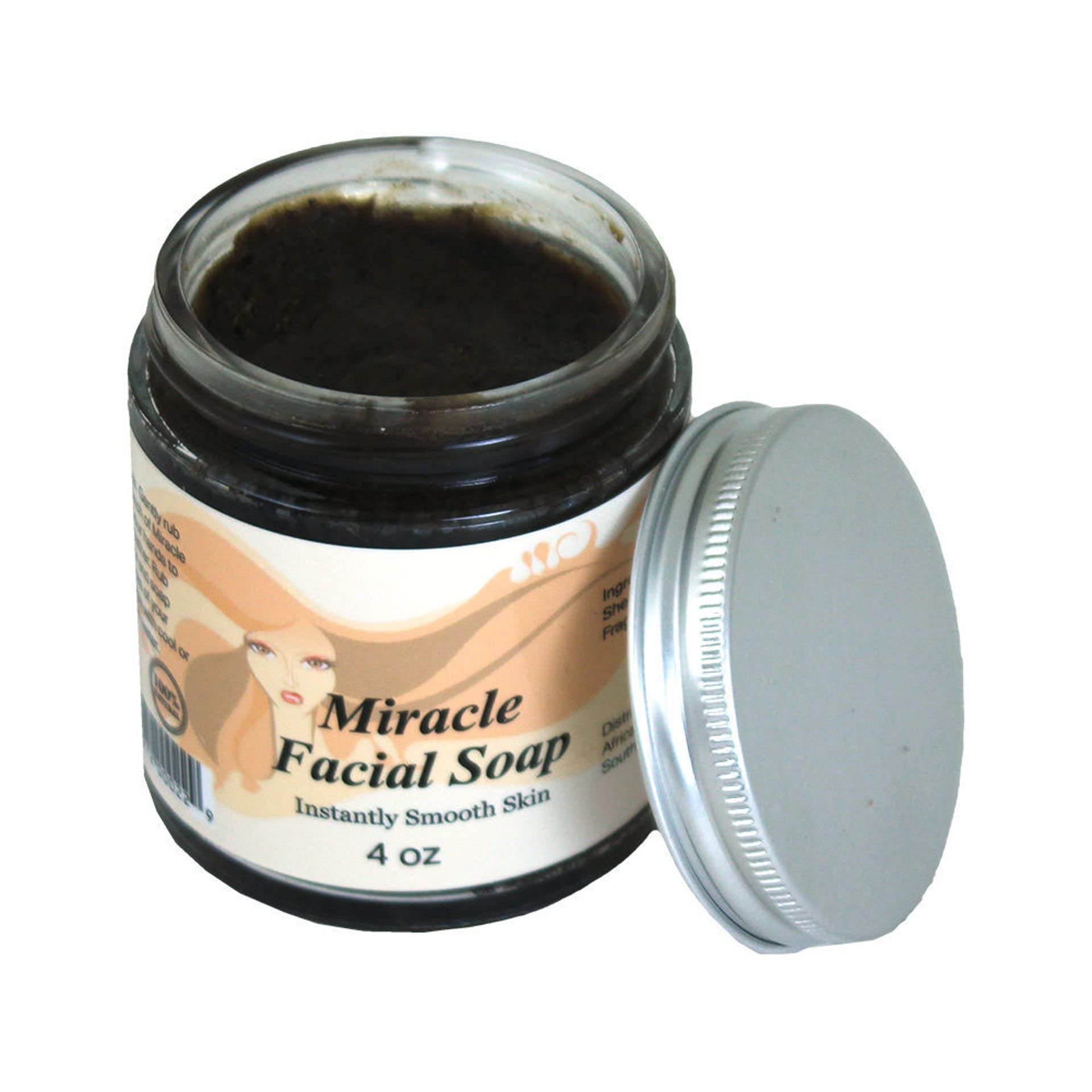 Pure Miracle Soap for Face Cleansing & Smooth Skin | 4 oz Organic Facial Cleanser | Perfect for Daily Skincare Routine & Sensitive Skin Care