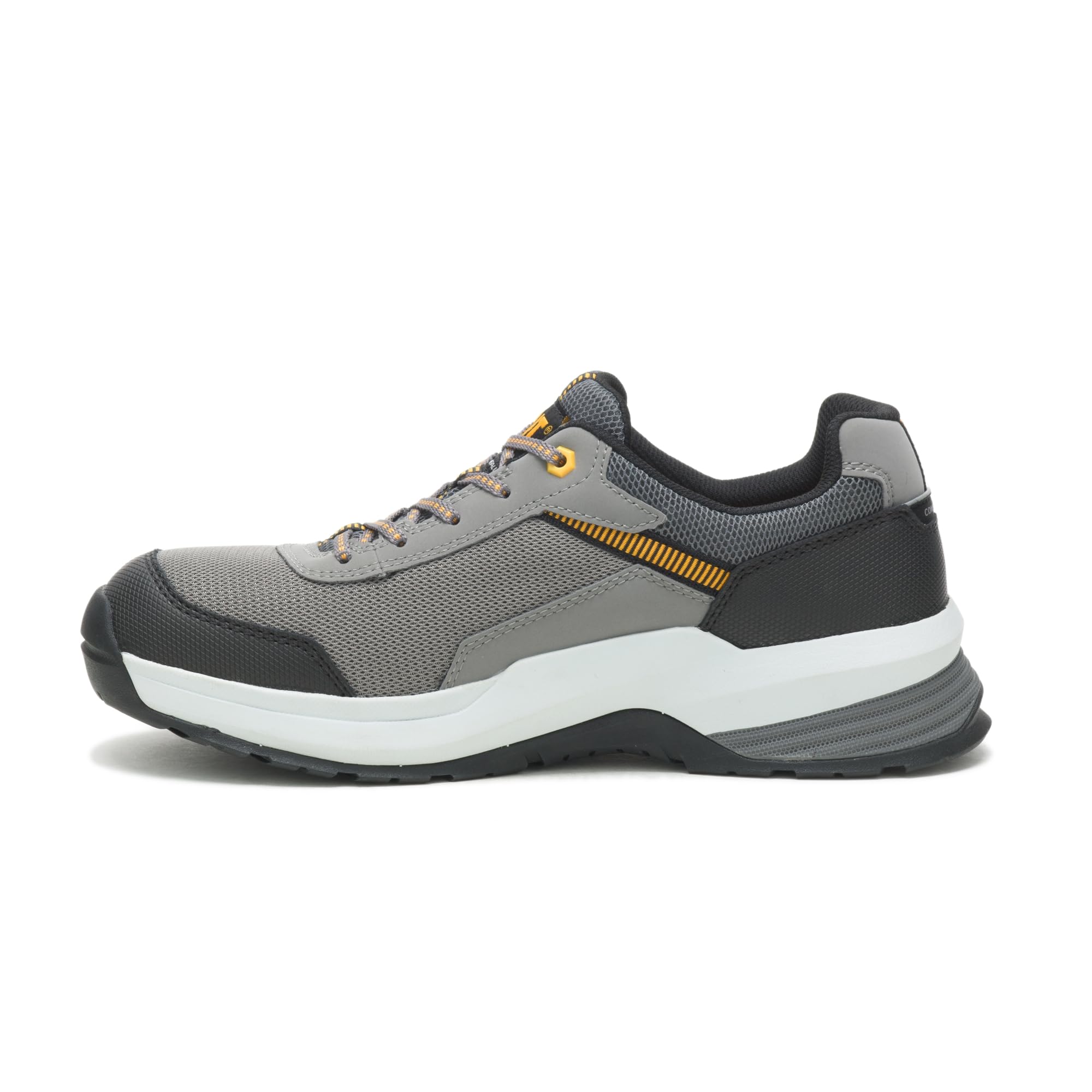CAT Men's Streamline 2.0 Composite Safety Toe Work Shoes - Lightweight Mesh Steel Toe Boots for Construction, Warehouse & Industrial Work
