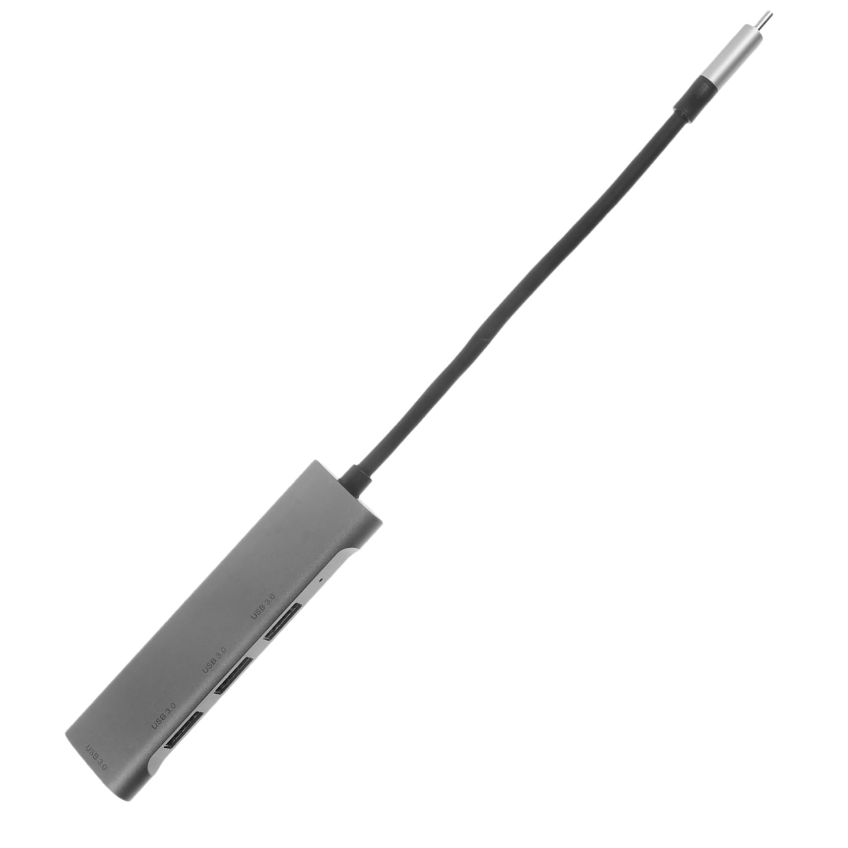 4-Port USB-C Hub for Fast Charging & Data Transfer - Aluminum Alloy Design for Laptop & PC