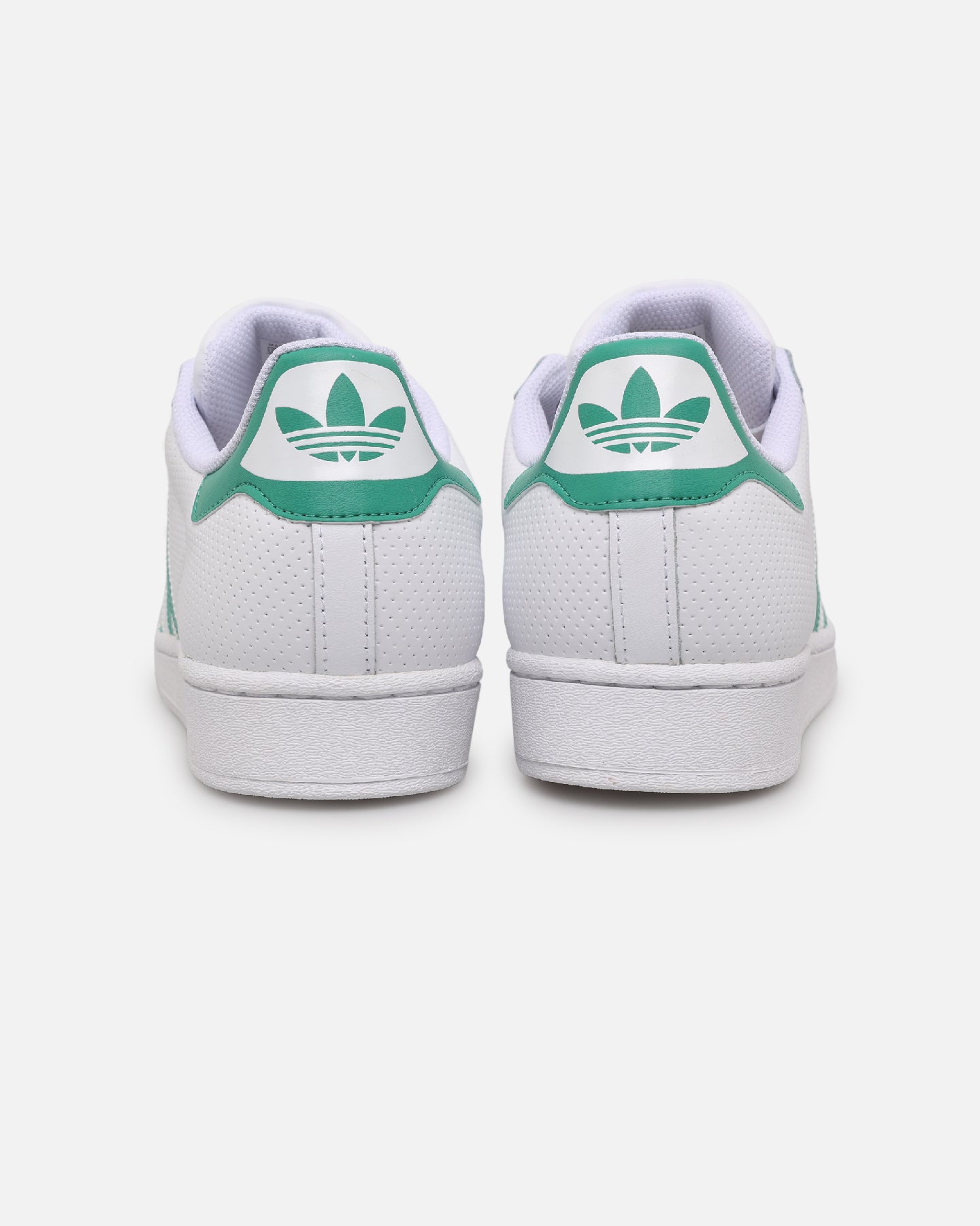 Adidas Superstar Sneakers for Men & Women - Classic White & Green Casual Shoes for Running, Walking & Everyday Wear