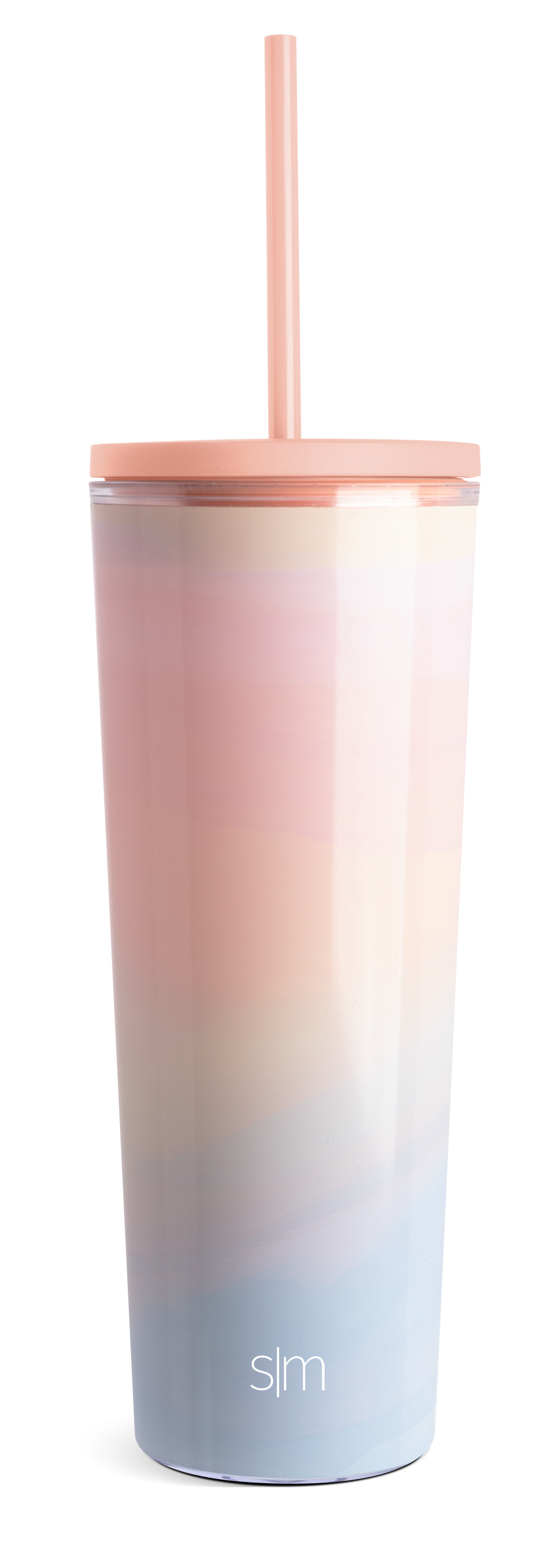 Premium 16oz Plastic Classic Tumbler with Lid and Straw - BPA Free, Durable & Leak Proof - Ideal for Iced Coffee, Smoothies, and Cold Drinks at Home, Office, or Gym