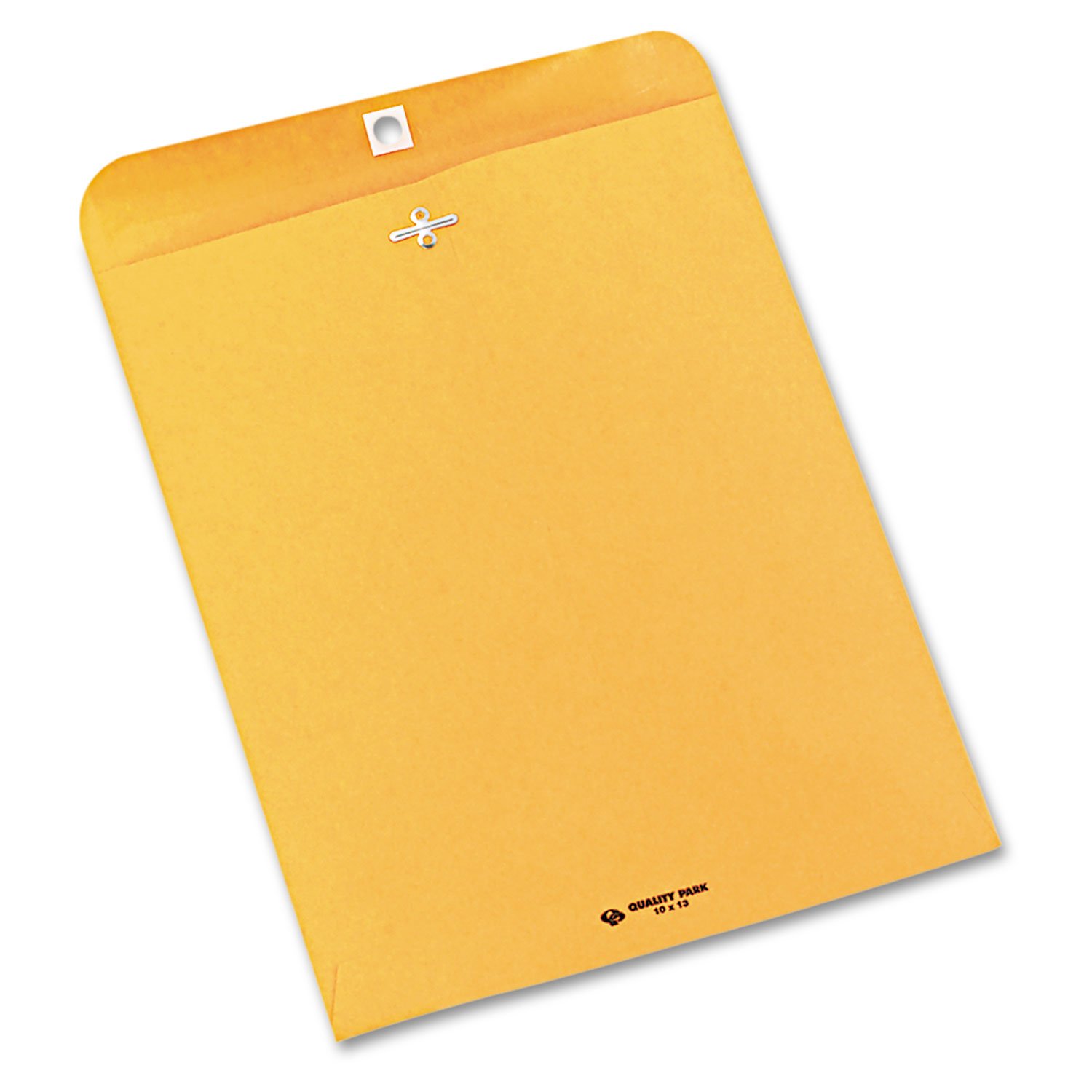 Quality Park 37597 Kraft Clasp Envelopes with Dispenser Carton - 10x13 Inches, 250 Count - Perfect for Office Mail, Business Documents & Secure Shipping