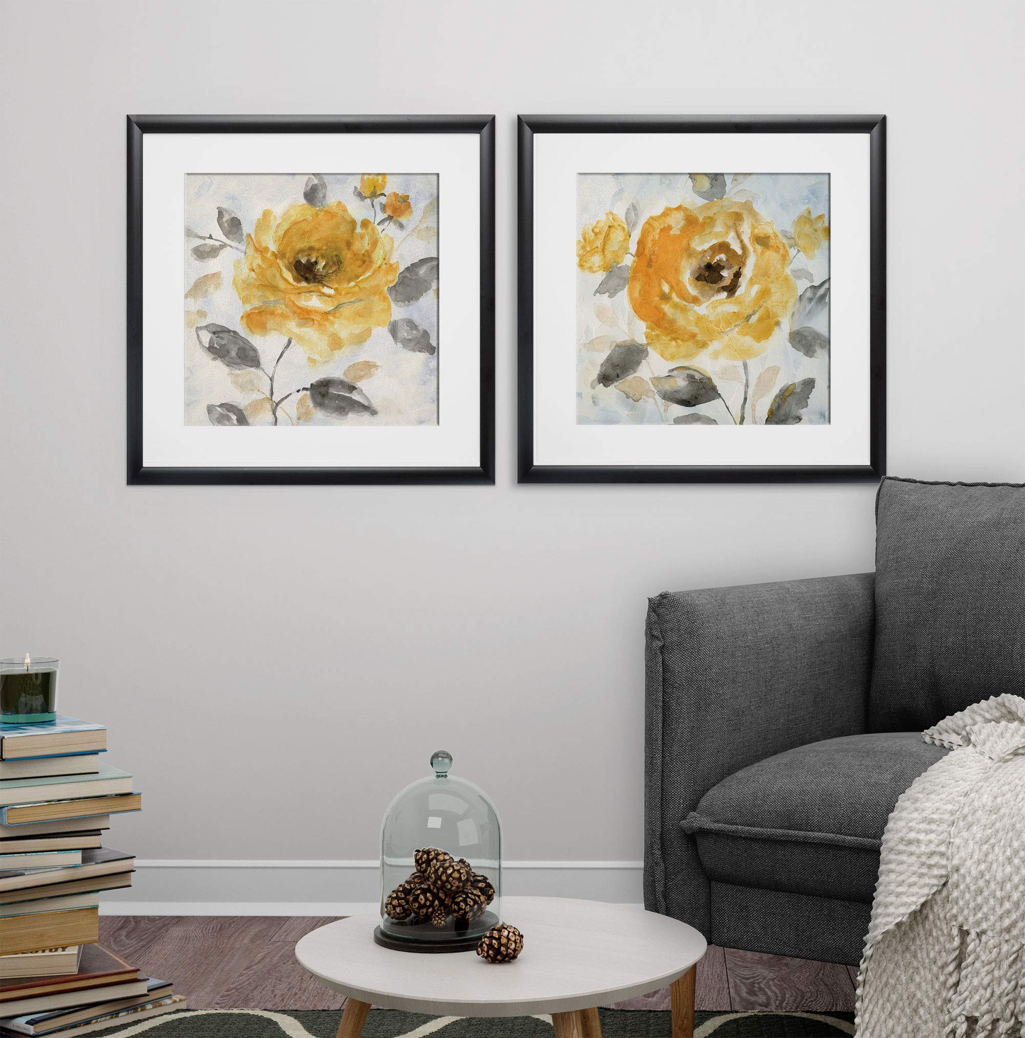Wexford Home Honey Rose 2-Piece Set - Elegant Living Room Decor for Cozy Home Styling