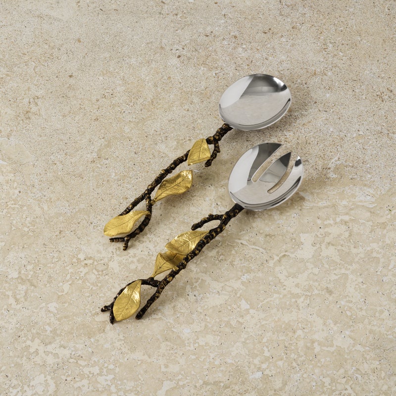 Vintage Floral Serving Set - Elegant 3-Piece Serving Tray with Handles for Tea Parties, Bridal Showers & Home Decor