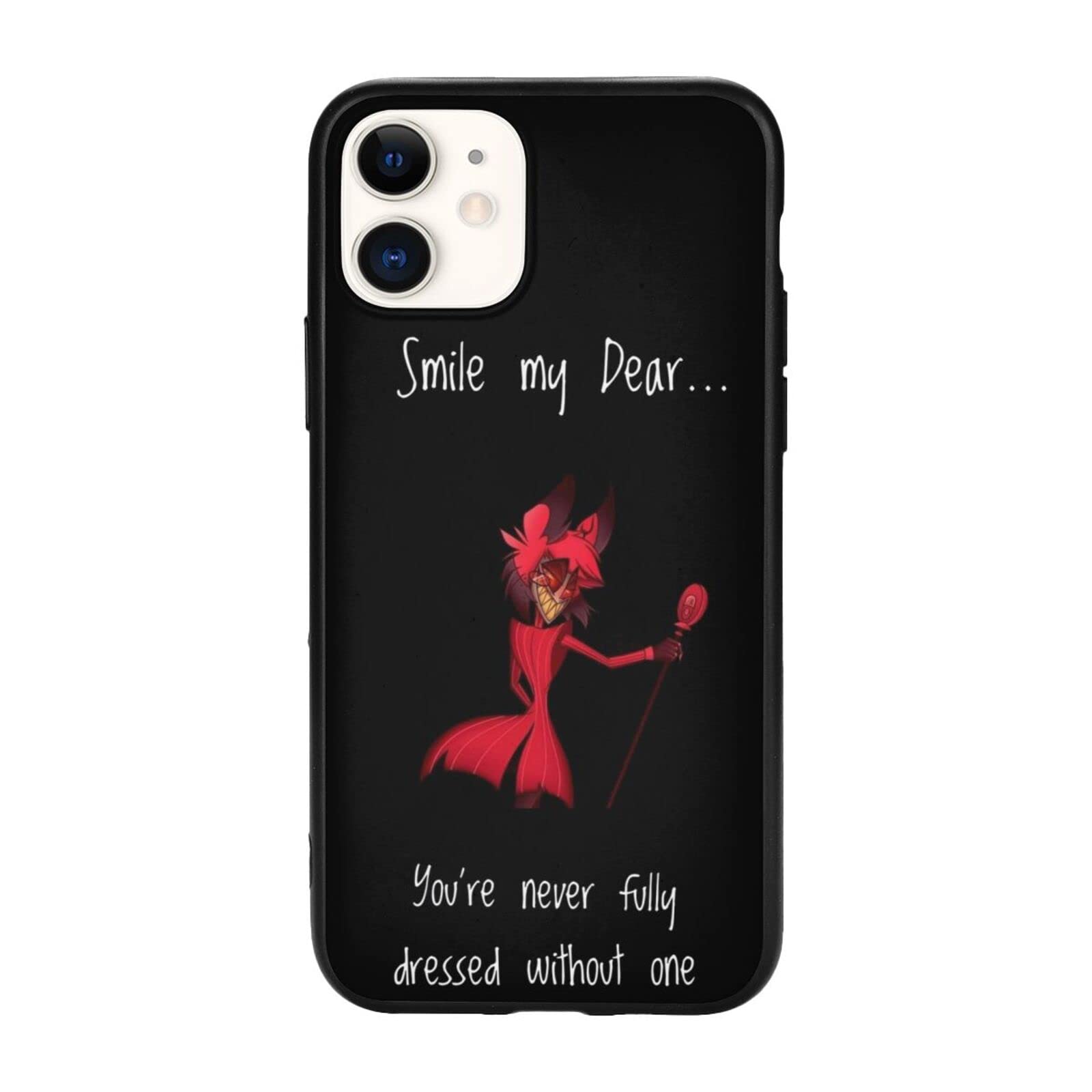 Alastor Hazbin Hotel Fashion Personality Phone Case for iPhone 11 Series (6.1 Inch) - Stylish Protective Cover - Perfect for Fans, Cosplay & Everyday Use