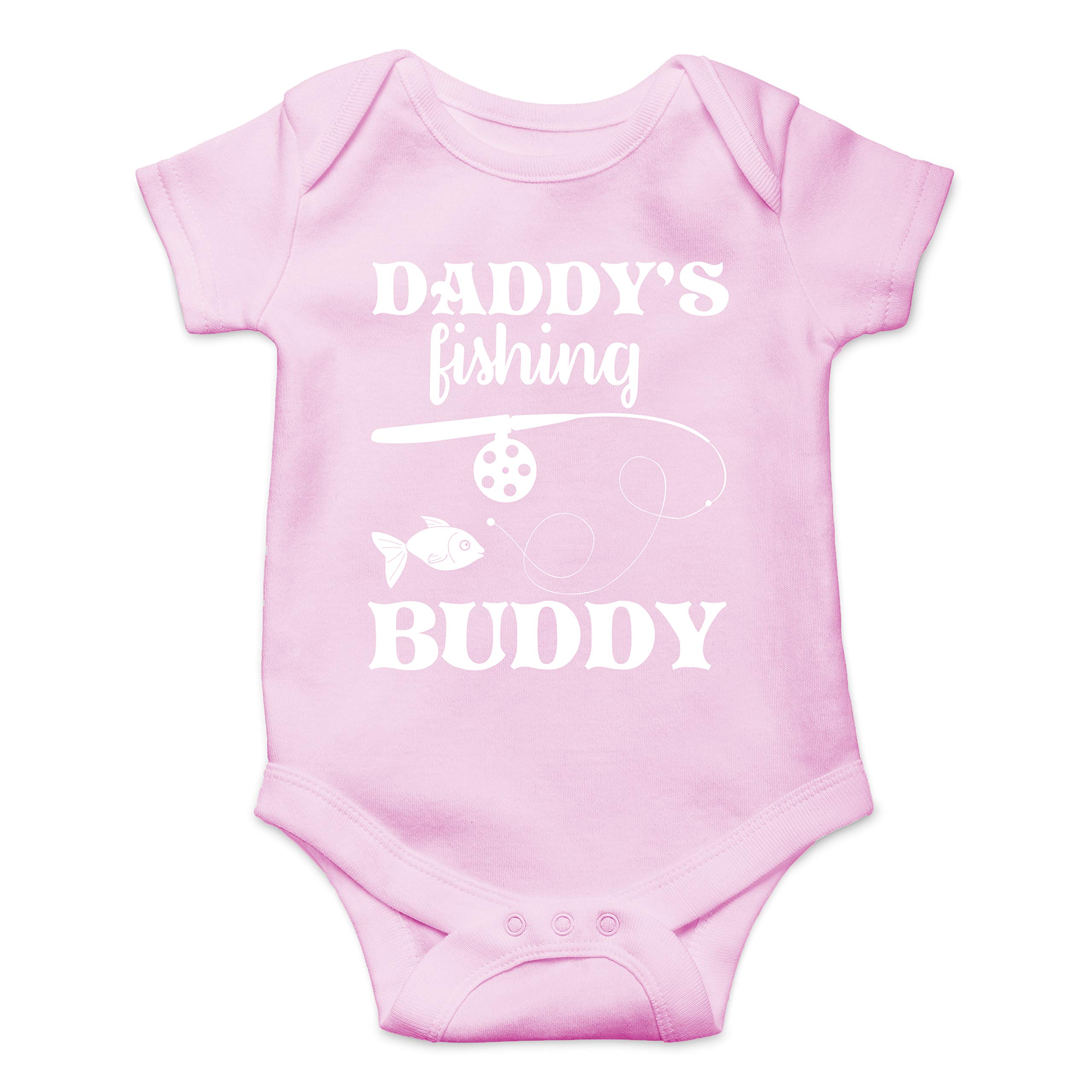 Funny Baby Fishing Bodysuit - Newborn Boy Girl Outfit for Outdoor Adventures