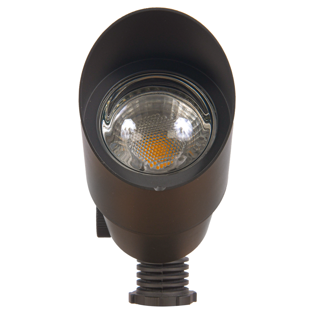 SPB01 4x/8x/12x Low Voltage LED Directional Spot Light - 5W 3000K Warm White Outdoor Landscape Lighting for Garden, Pathway, and Architectural Accent Lighting