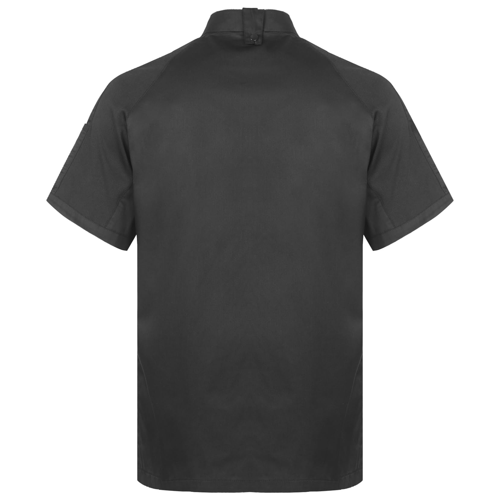 Unisex Short Sleeve Chef Coat - Professional Kitchen Cooking Jacket for Men & Women - Restaurant Uniform for Chefs, Bakers & Culinary Students