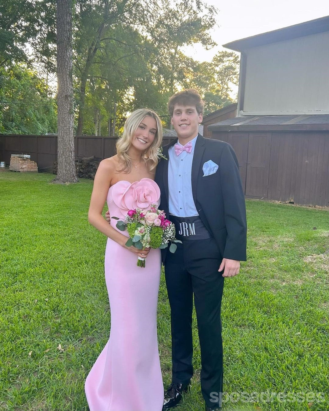 Elegant Pink Mermaid Maxi Long Party Prom Dress for Women - Formal Evening Gown with Beading & Lace - Perfect for Homecoming, Prom Night, Wedding Guest & Special Occasions