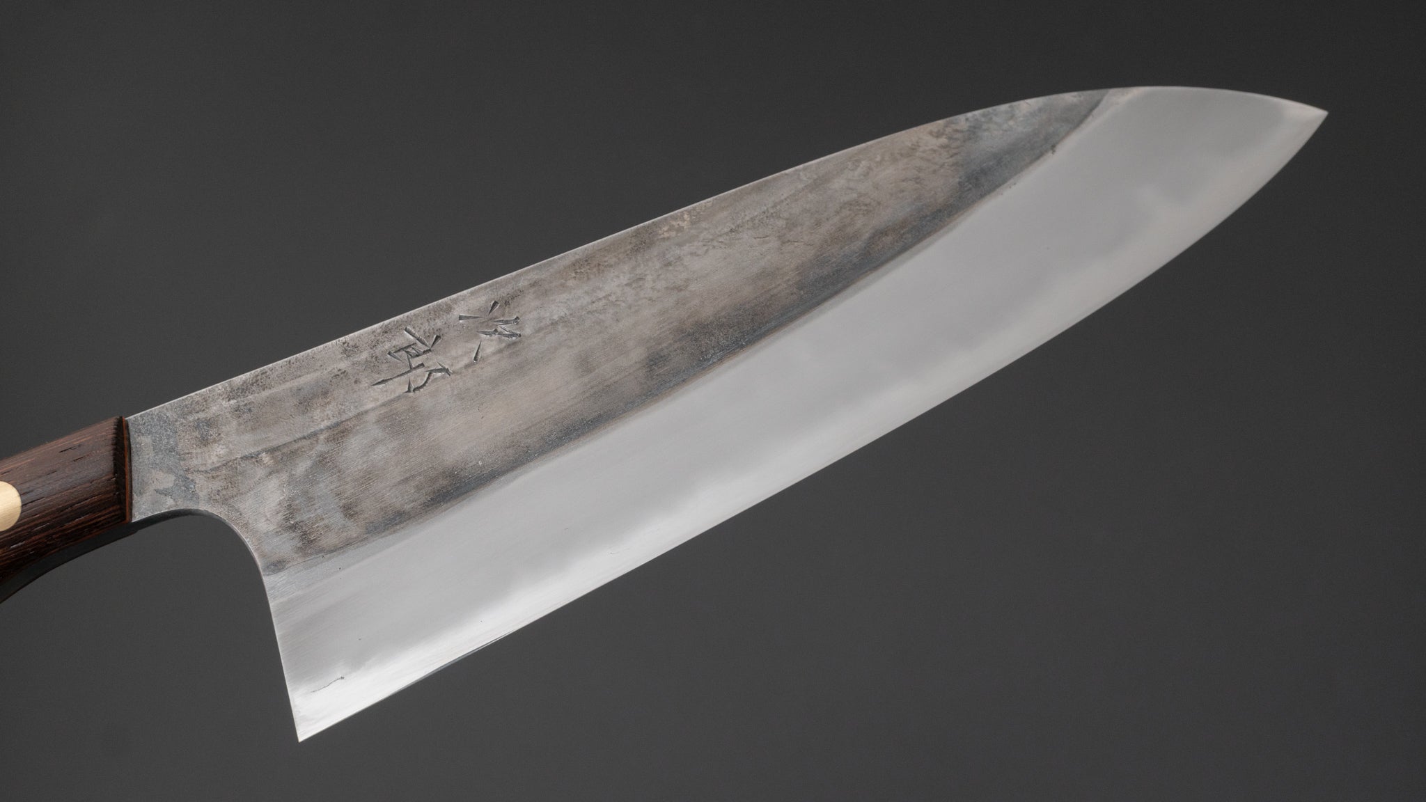 Premium Jiro Tsuchime Yo Gyuto 210mm Japanese Chef Knife with Tagayasan Handle - Professional Kitchen Tool for Slicing, Dicing & Meat Cutting (#556)