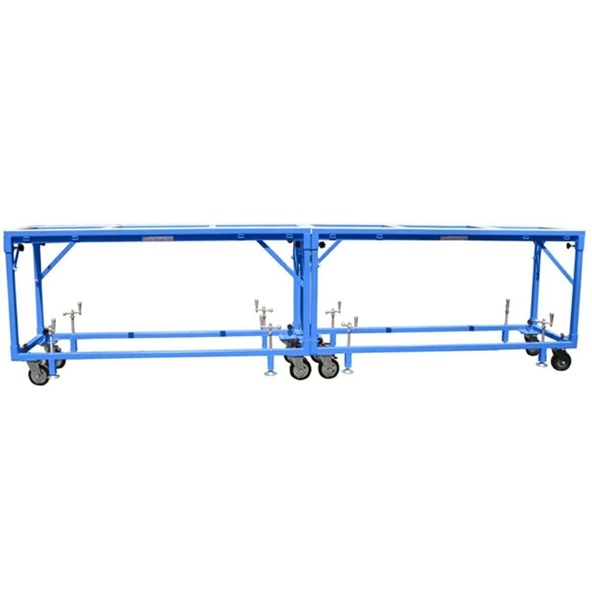 Aardwolf Premium Heavy-Duty Fabrication Workbench - Sturdy Metal Work Table for Welding, Woodworking & DIY Projects in Garage or Workshop