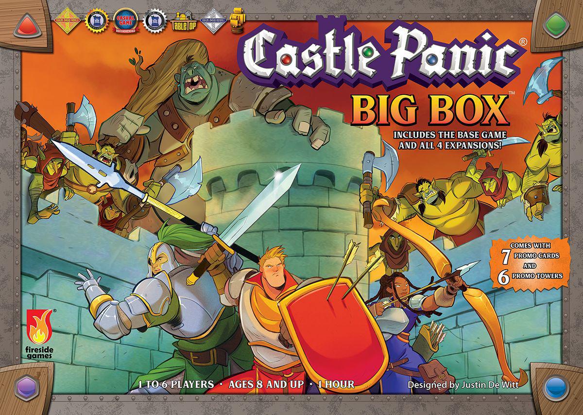 Castle Panic Big Box - Cooperative Board Game for Family & Friends | Perfect for Game Nights & Strategy Lovers