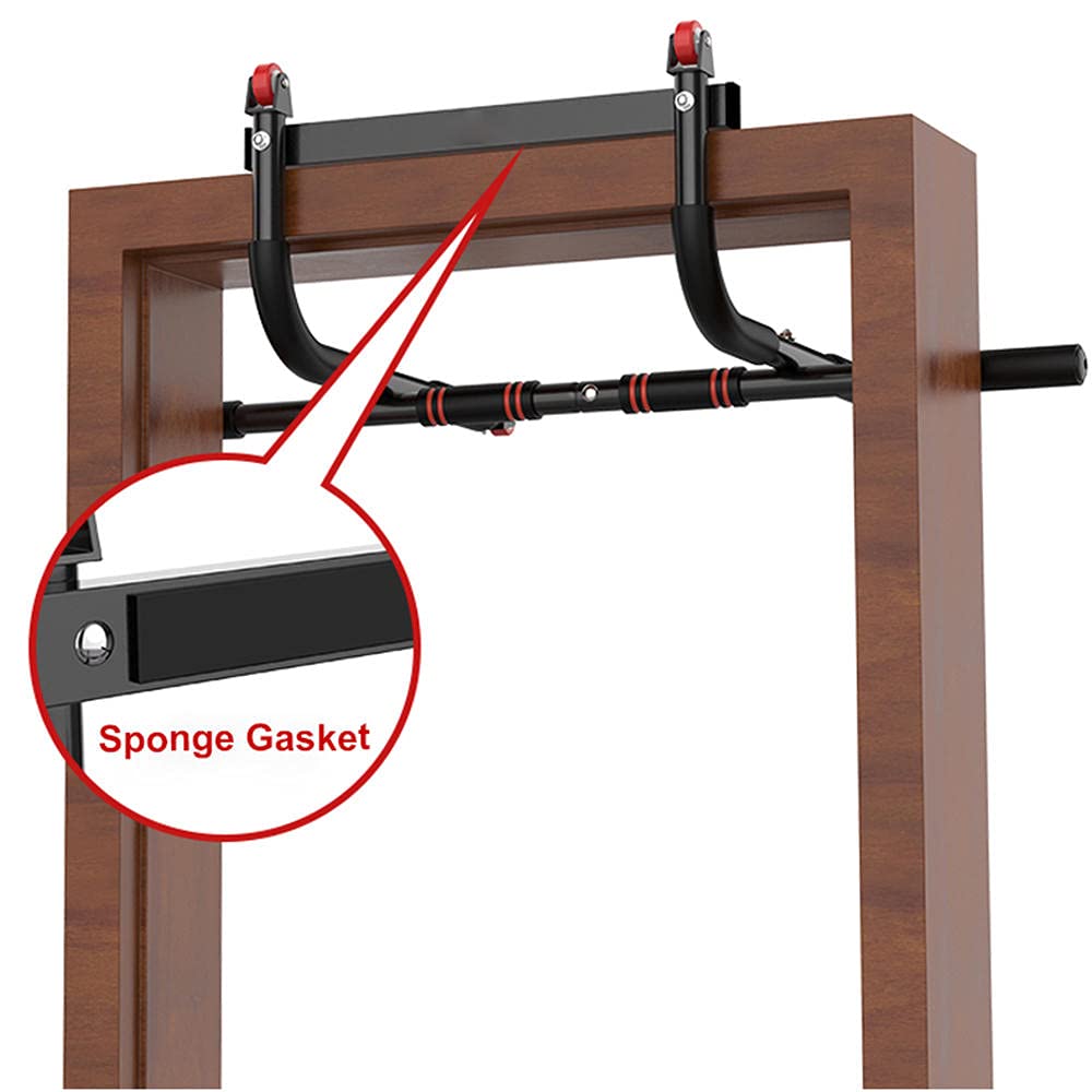 Adjustable Pull Up Bar for Home Gym - Heavy Duty Chin Up Bar with Adjustable Width for Indoor Workouts - Perfect for Strength Training, Calisthenics & Home Fitness Exercises