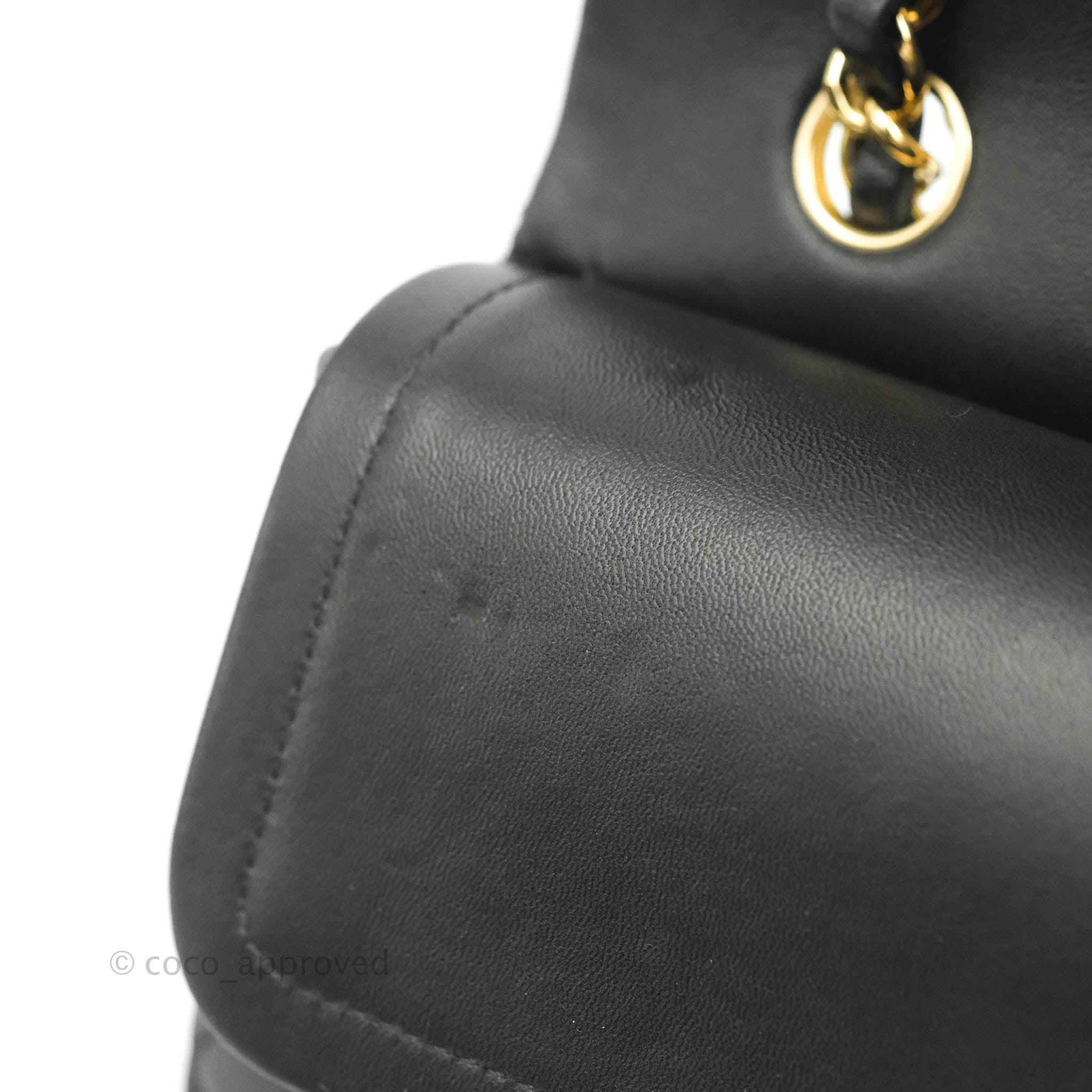 Chanel Classic Medium Double Flap Bag in Black Lambskin Leather with Gold Hardware - Luxury Handbag for Women, Perfect for Work, Evening Events & Special Occasions