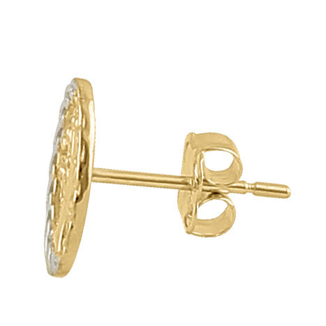 14K Yellow Gold Tree of Life Earrings for Women - Dainty Solid Gold Nature Inspired Jewelry - Perfect for Everyday Wear, Gifts & Special Occasions