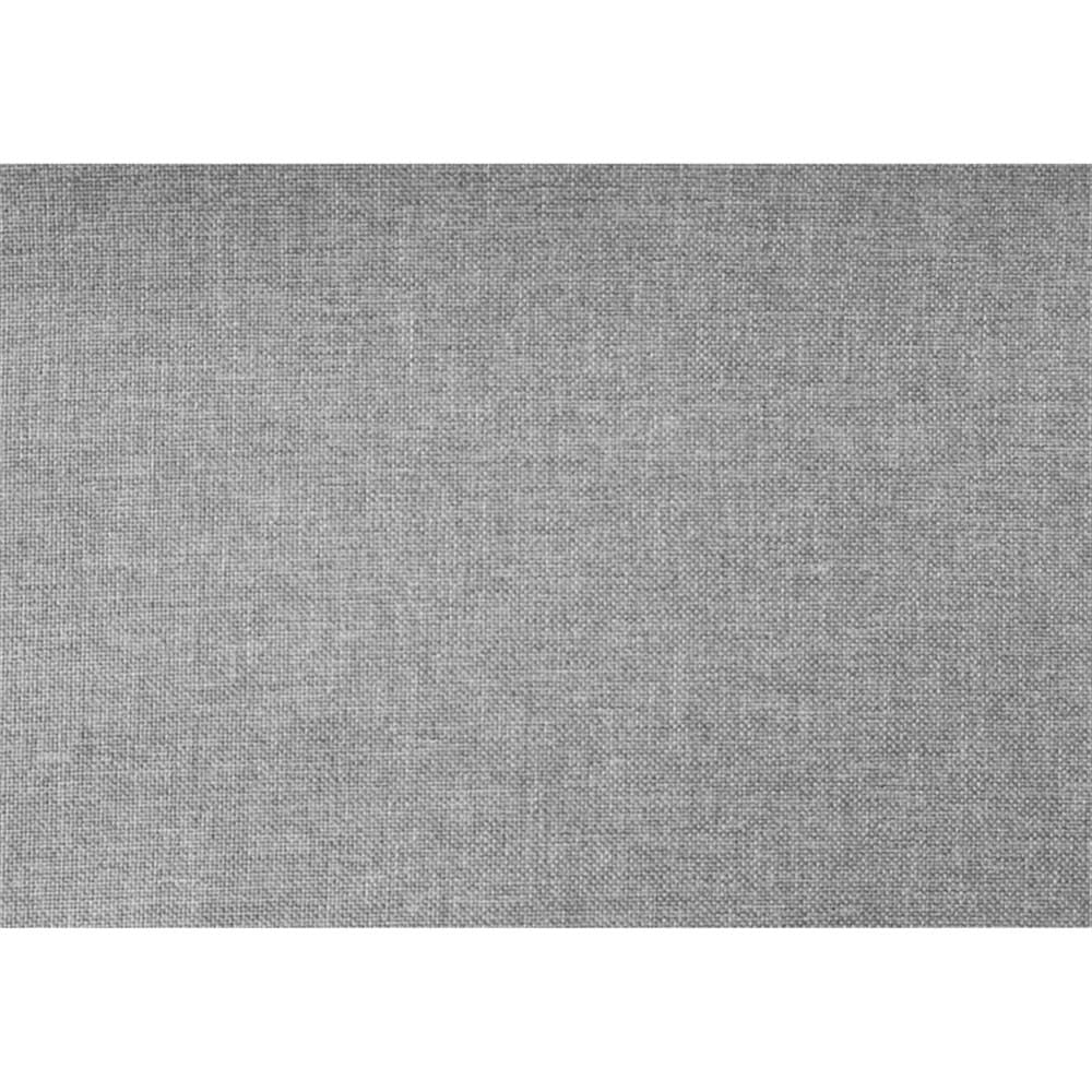 Monarch Specialties I 6003F Full Size Upholstered Bed Headboard - Grey Linen Look Transitional Style for Modern Bedroom Decor | Perfect for Master Bedrooms, Guest Rooms & Apartment Living