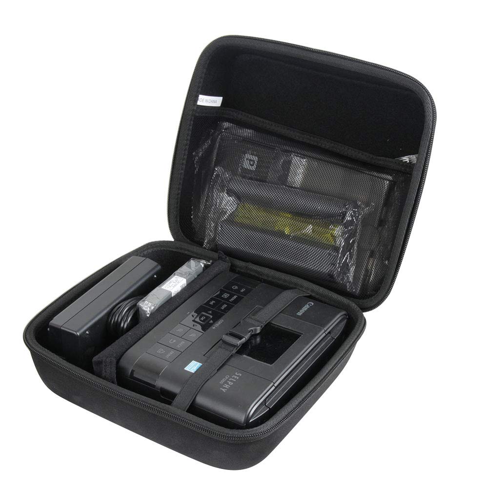 Durable Hard Travel Case for Canon SELPHY CP1500/CP1200/CP1300 Wireless Photo Printer - Protective Storage & Portable Carrying for Home, Office & Travel Use