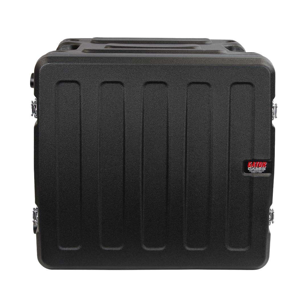 Gator G-PRO-10U-19 Pro Series 10U Rack Case - Heavy Duty Studio & Live Sound Equipment Rack for Audio Gear, DJ Equipment, and Server Storage