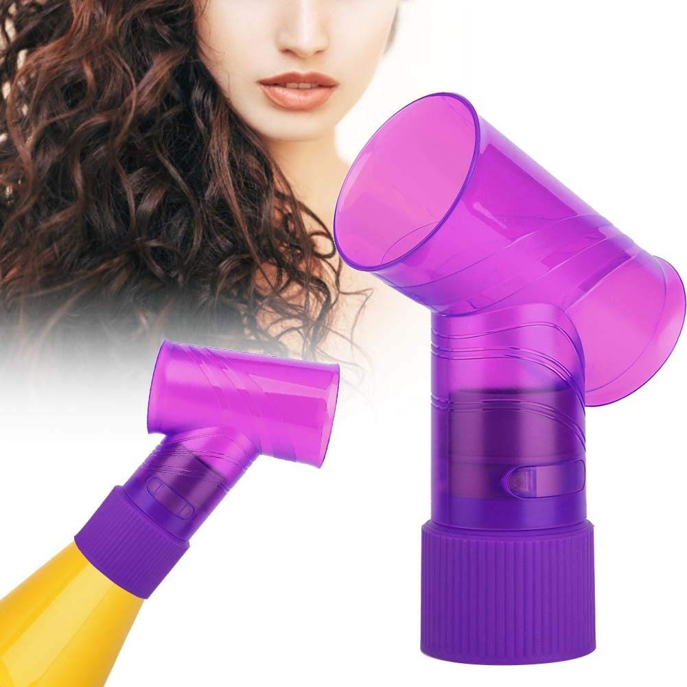 Hair Dryer Diffuser Attachment for Curly, Wavy & Permed Hair - Salon Quality Blow Dryer Accessory for Frizz-Free Styling at Home