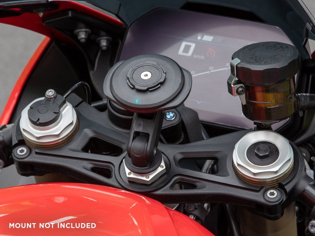 Wireless Charging Phone Mount for Motorcycles - Fast Qi Charger for iPhone & Android - Perfect for Commuting, Touring & Adventure Riding