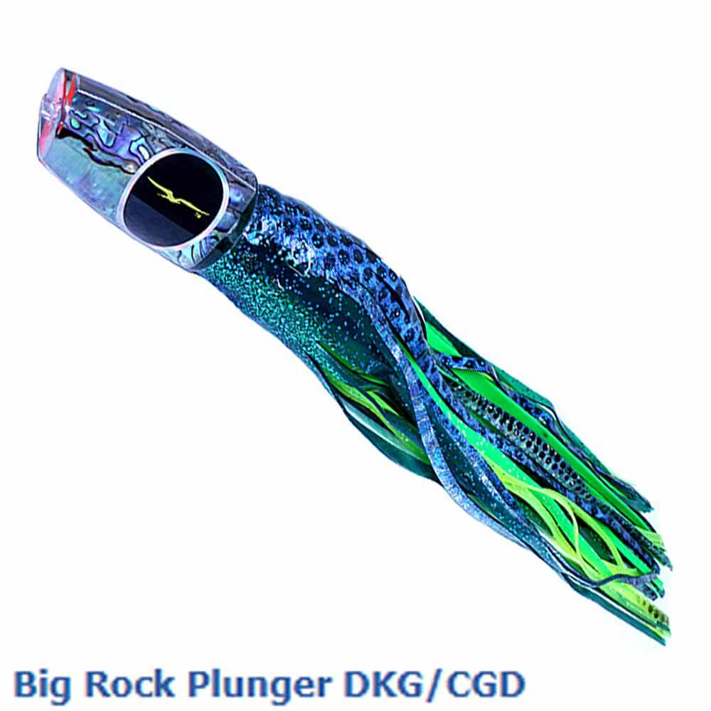 Black Bart Big Rock Plunger Trolling Fishing Lure - Saltwater & Freshwater Bass Fishing Lure for Offshore & Inshore Angling