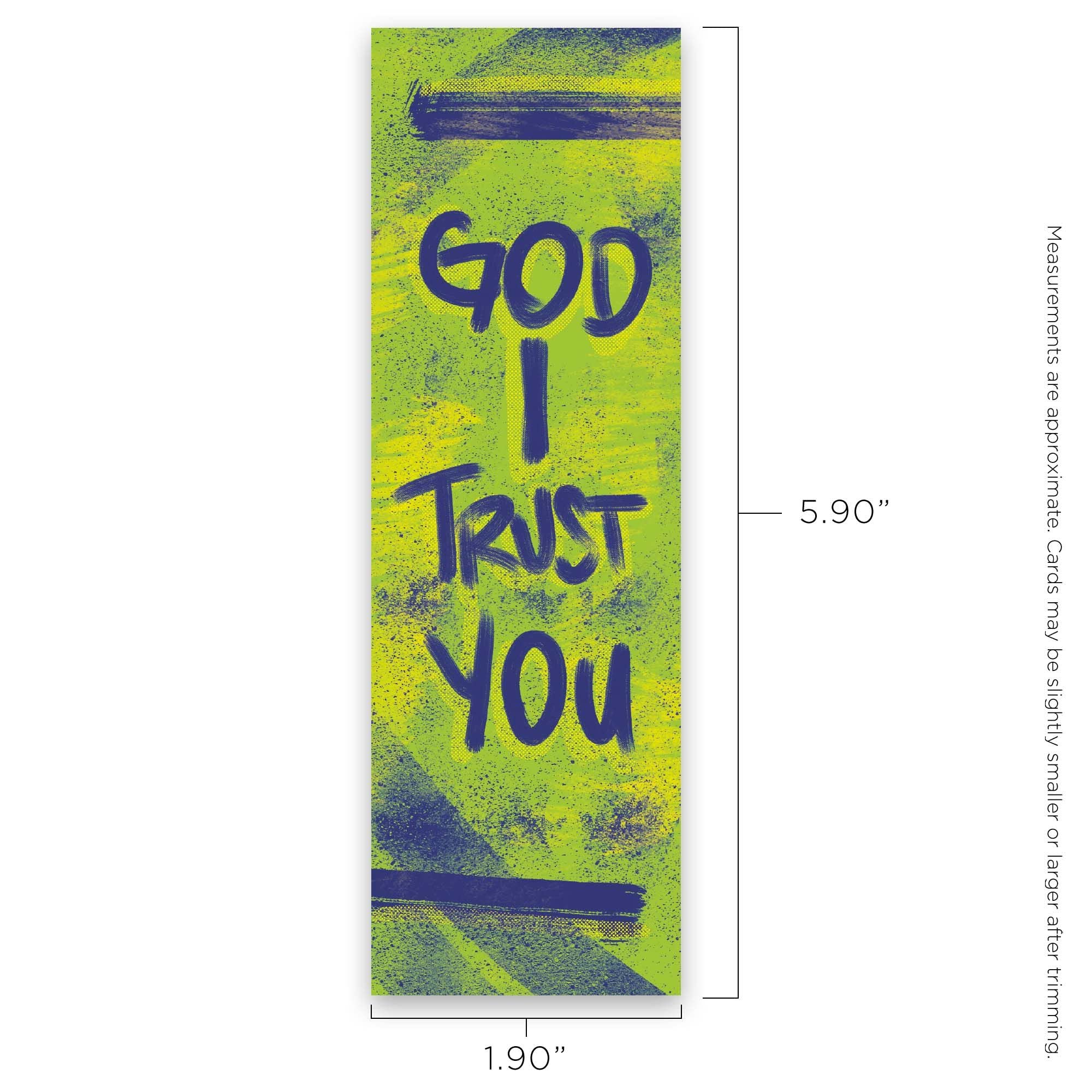 Bulk Pack of 25 Christian Bookmarks for Kids - Proverbs 3:5 Bible Verse Book Markers, Sunday School Prizes & Scripture Gifts for Children & Youth - Perfect for Bible Study, Church Events & Religious Education