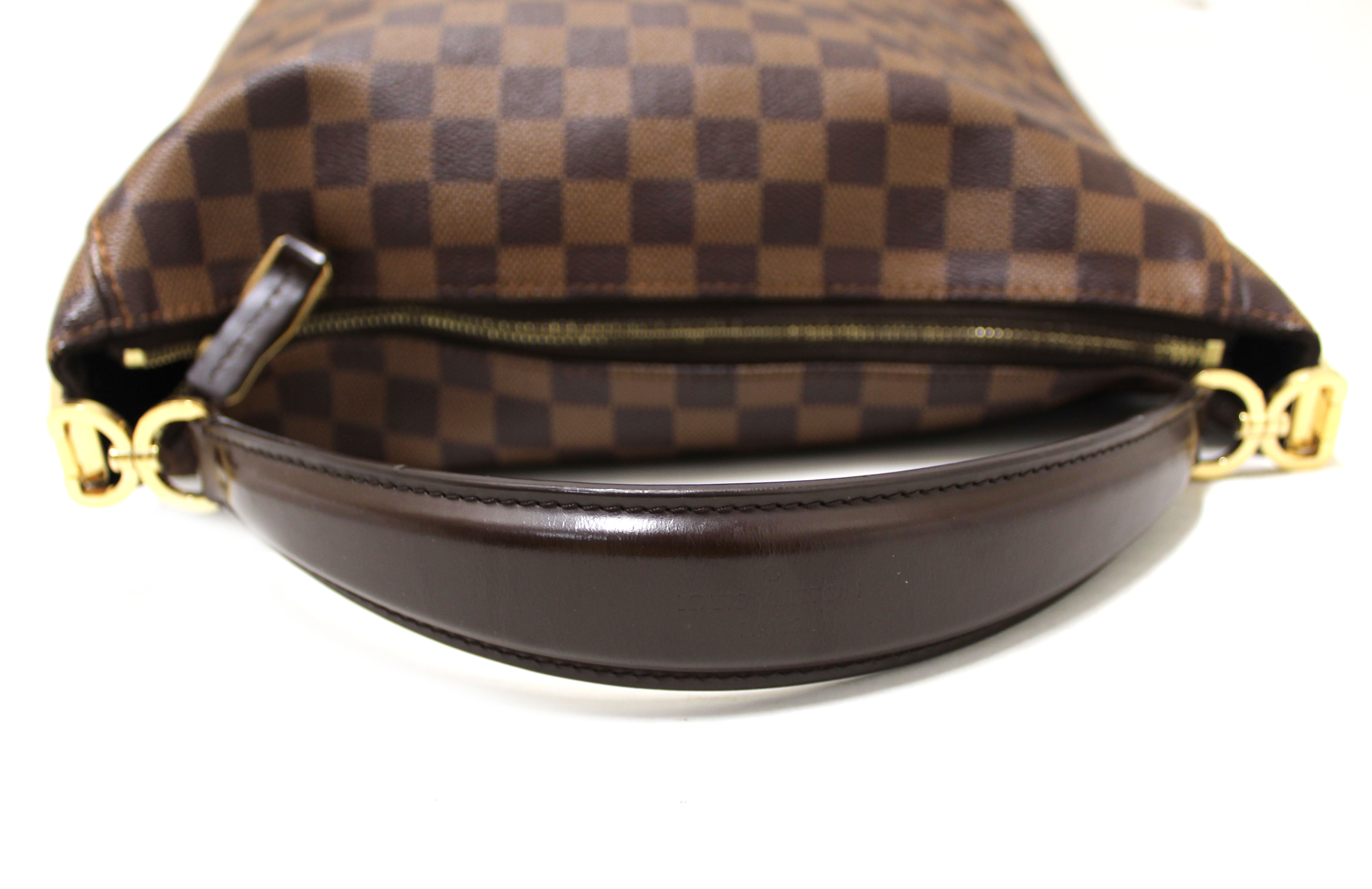 Authentic Louis Vuitton Damier Ebene Portebello PM Shoulder Bag for Women - Luxury Crossbody Purse with Adjustable Strap, Perfect for Work, Travel & Everyday Use