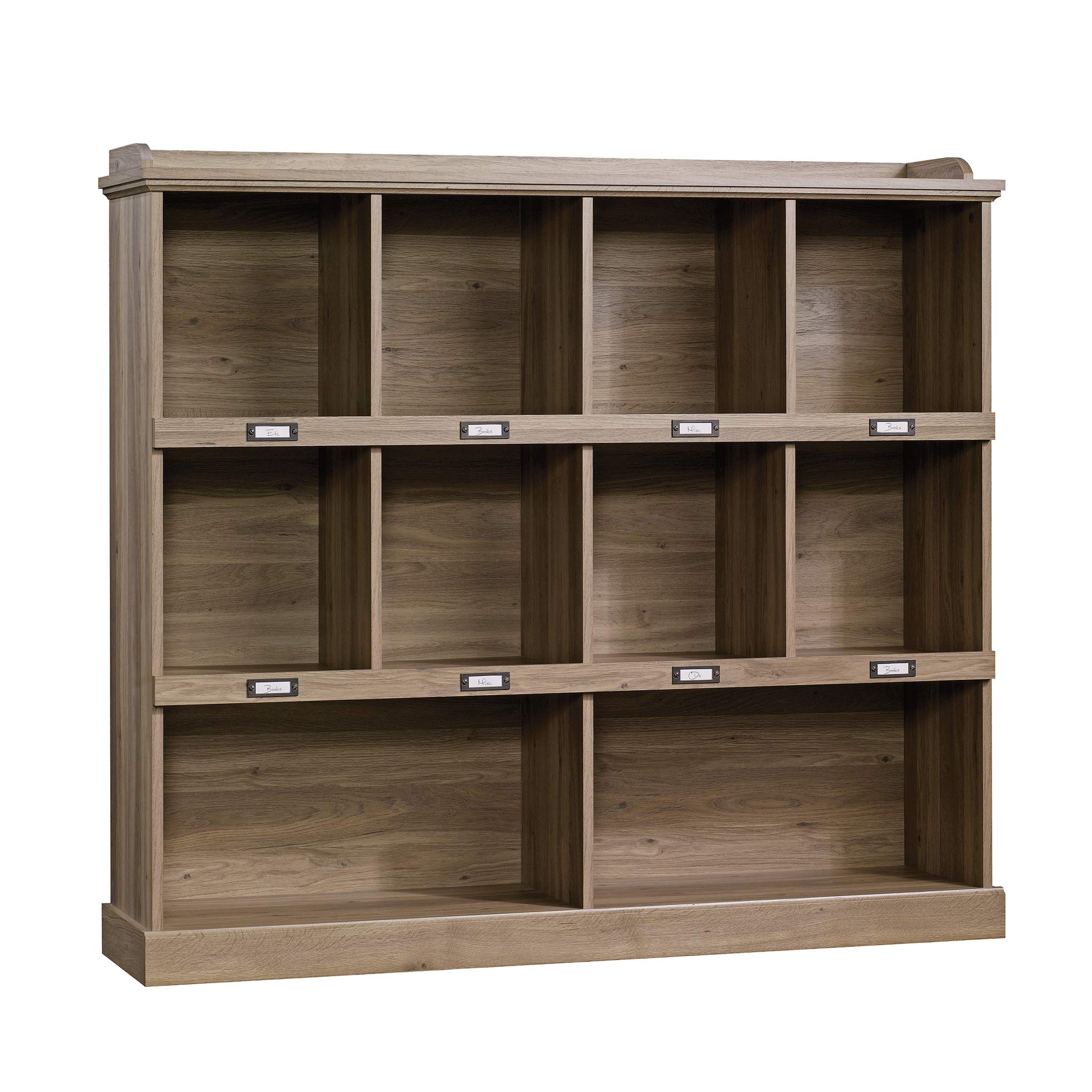 Sauder Barrister Lane Cubby Bookcase - Stylish Cube Storage Organizer for Home & Office - Modern Bookshelf with Multiple Compartments - Perfect for Living Room, Bedroom, or Study Organization
