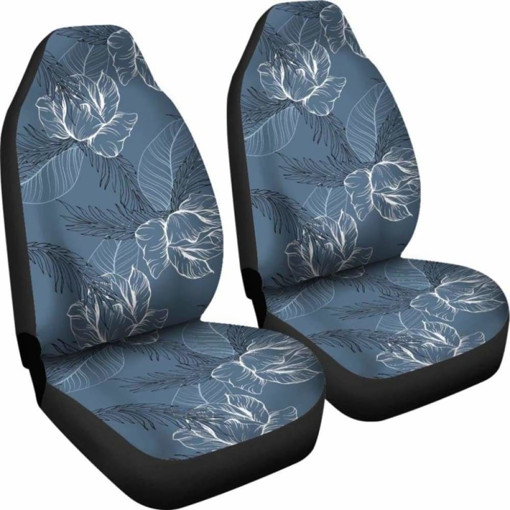 Abstract Floral Pattern Car Seat Covers - Universal Fit for Cars, Trucks & SUVs - Breathable & Stylish Protection - Perfect for Daily Commute, Road Trips & Interior Decoration