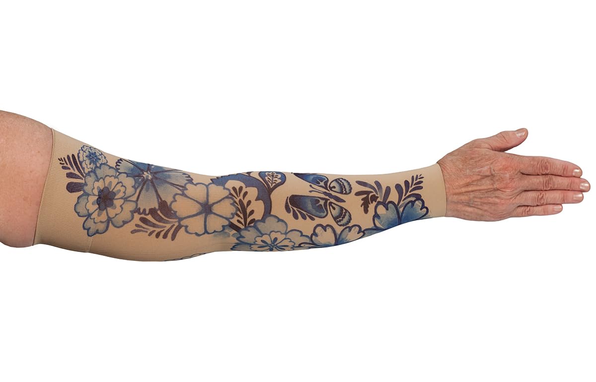 Serenity Medical Graduated Compression Arm Sleeve for Lymphedema Relief - Doctor Recommended Arm Support for Swelling, Edema & Post-Surgery Recovery - Ideal for Daily Wear, Sports & Travel