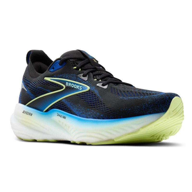 Brooks Glycerin 22 D Men's Running Shoes - Cushioned Road Running Sneakers for Long Distance & Marathon Training - Perfect for Jogging, Gym Workouts & Everyday Comfort