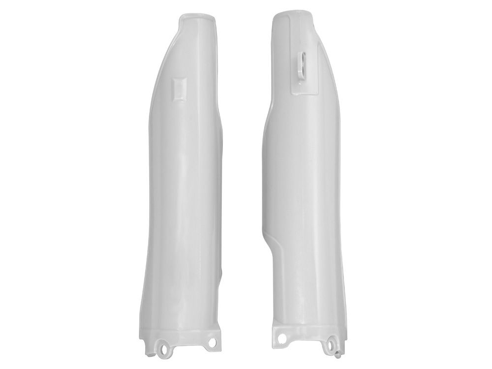 Fork Protectors & Guards for Kawasaki KX125 KX250 KX250F KX450F KLX450R (2006-2016) - Durable White Dirt Bike Fork Covers for Off-Road & Motocross Protection