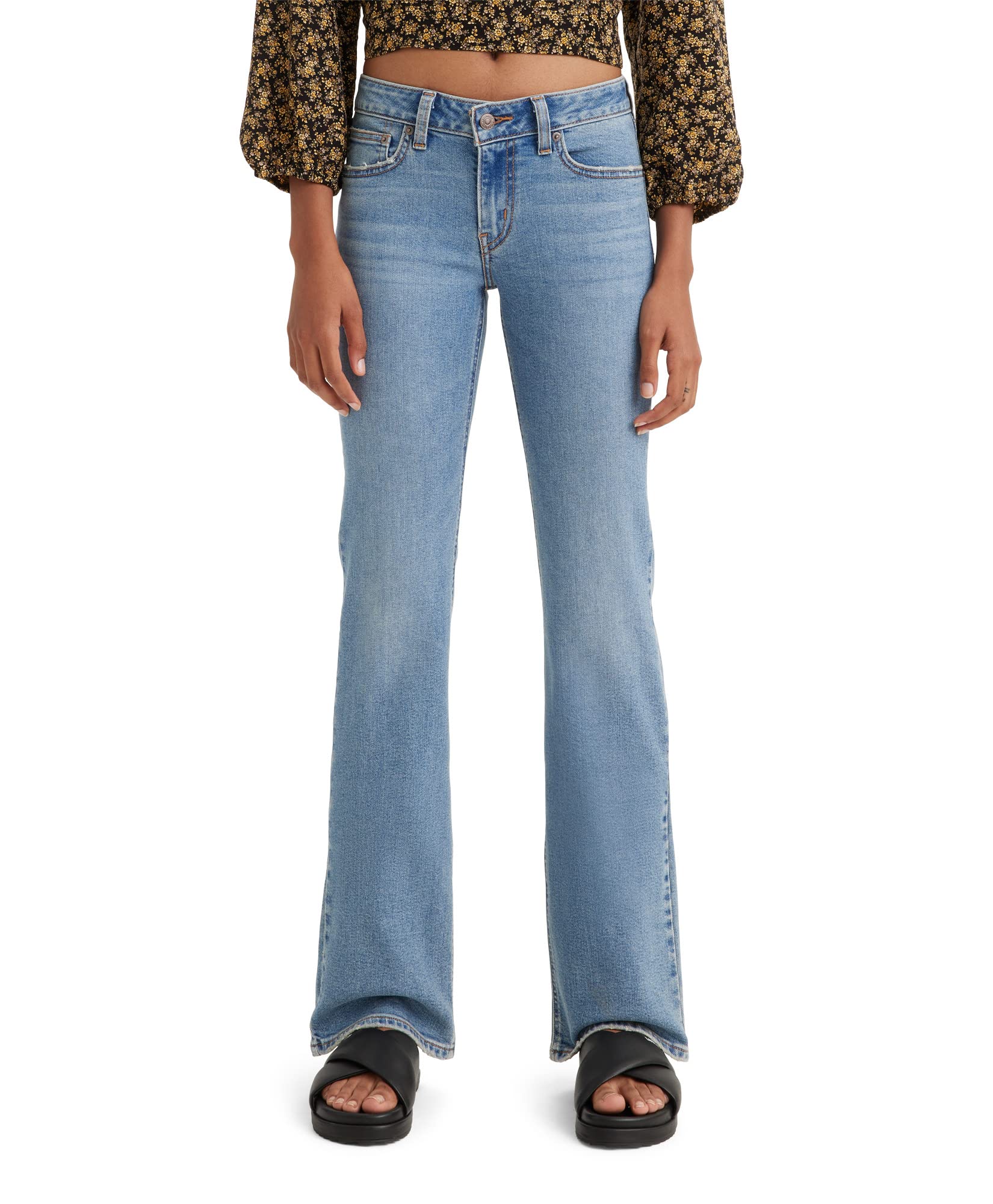 Levi's Women's Superlow Boot Cut Jeans - Classic Denim Pants for Casual Wear & Everyday Style | Perfect for Work, Weekend Outings & Date Nights