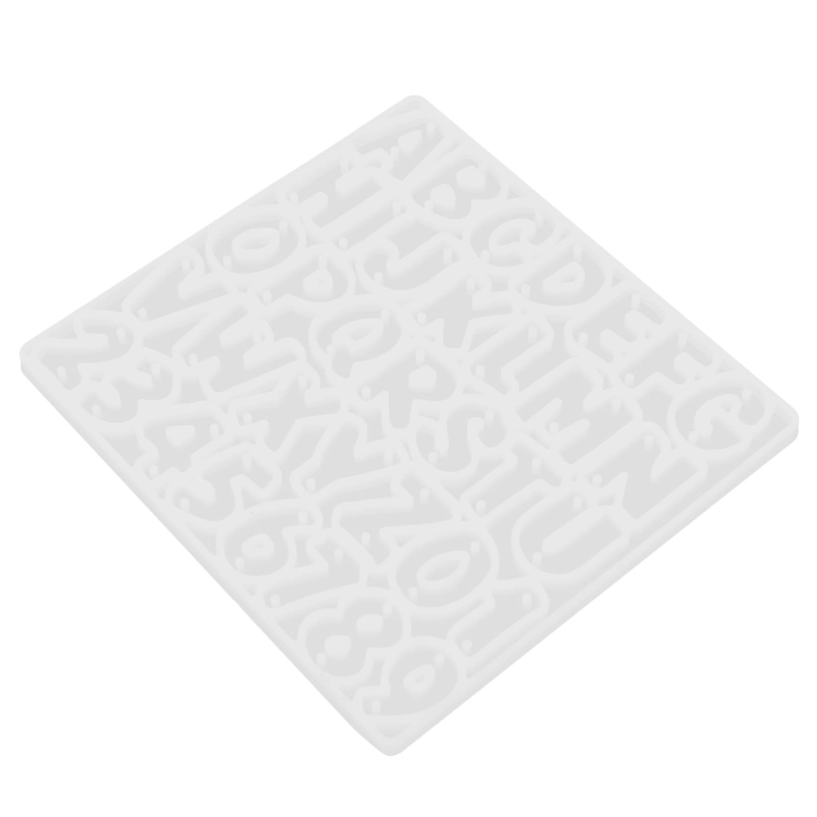 COHEALI Alphabet & Number Epoxy Resin Earring Mold - Silicone Jewelry Making Molds for DIY Craft, Pendant, and Keychain Creation - Perfect for Handmade Gifts and Accessories