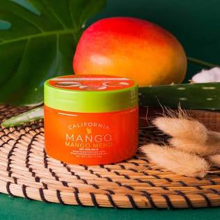 California Mango Dry Skin Balm 4oz - Ultra Hydrating Moisturizer for Hands, Feet & Elbows - Natural Vegan Skincare for Dry, Cracked Skin - Perfect for Winter Care & Daily Use